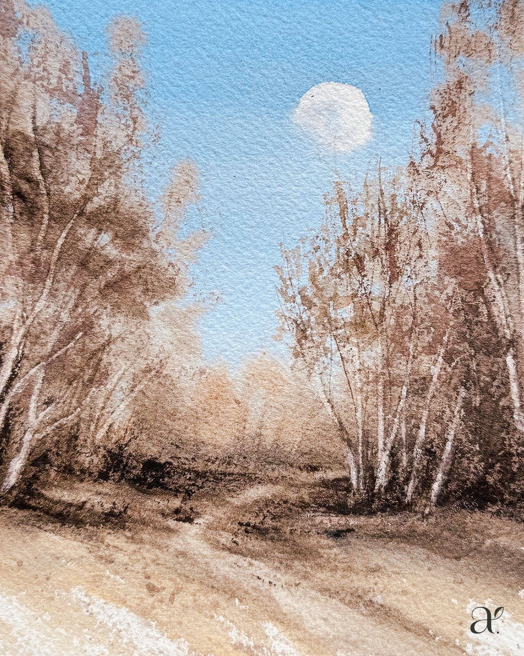 Mond im Blau – 2er Set (9/53)