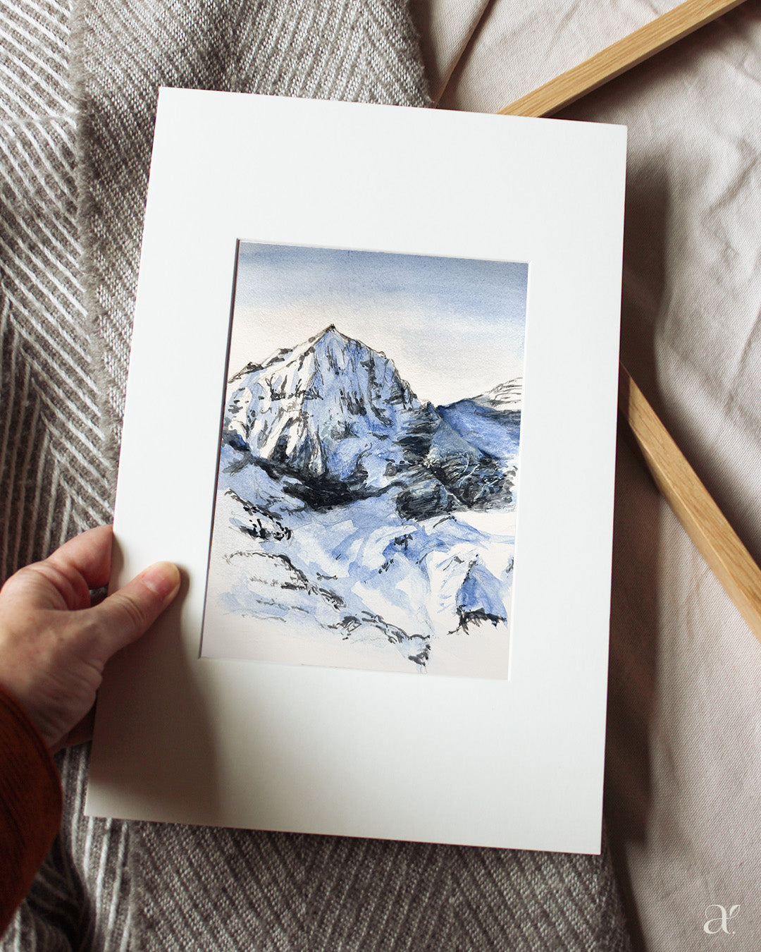 Winterliche Bergwelt