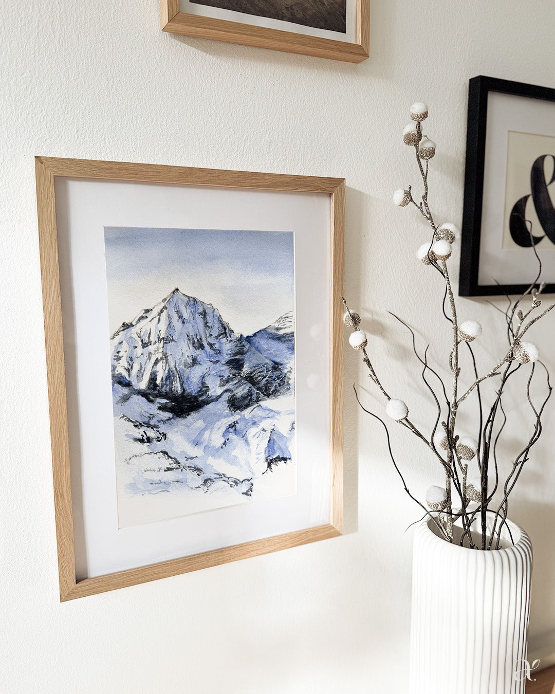 Winterliche Bergwelt