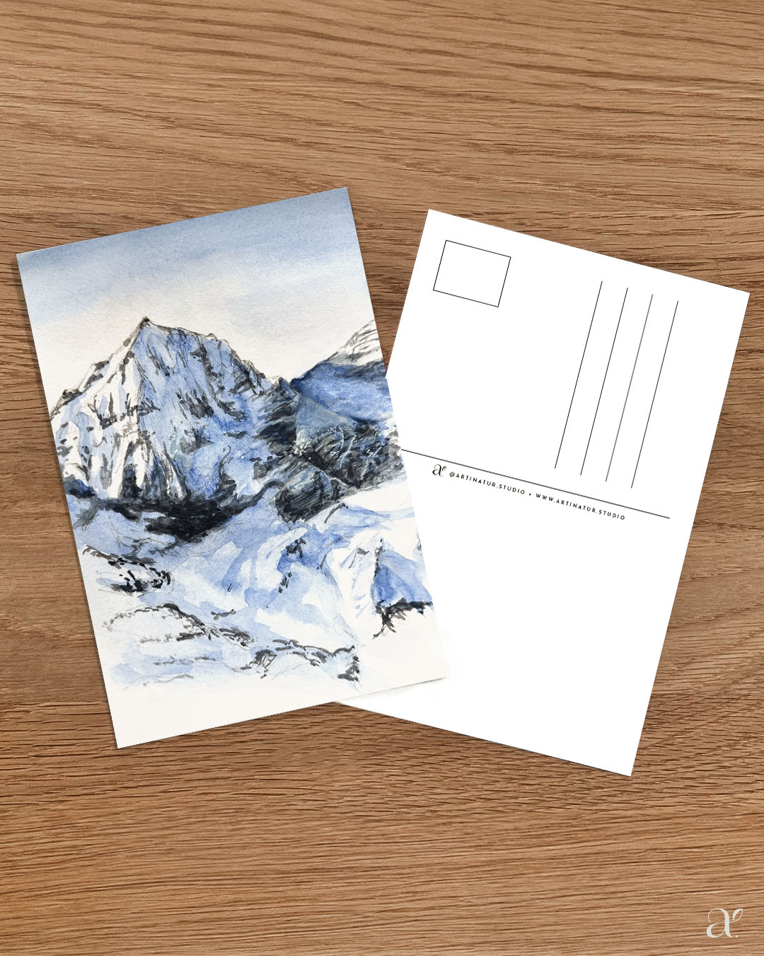 Winterliche Bergwelt