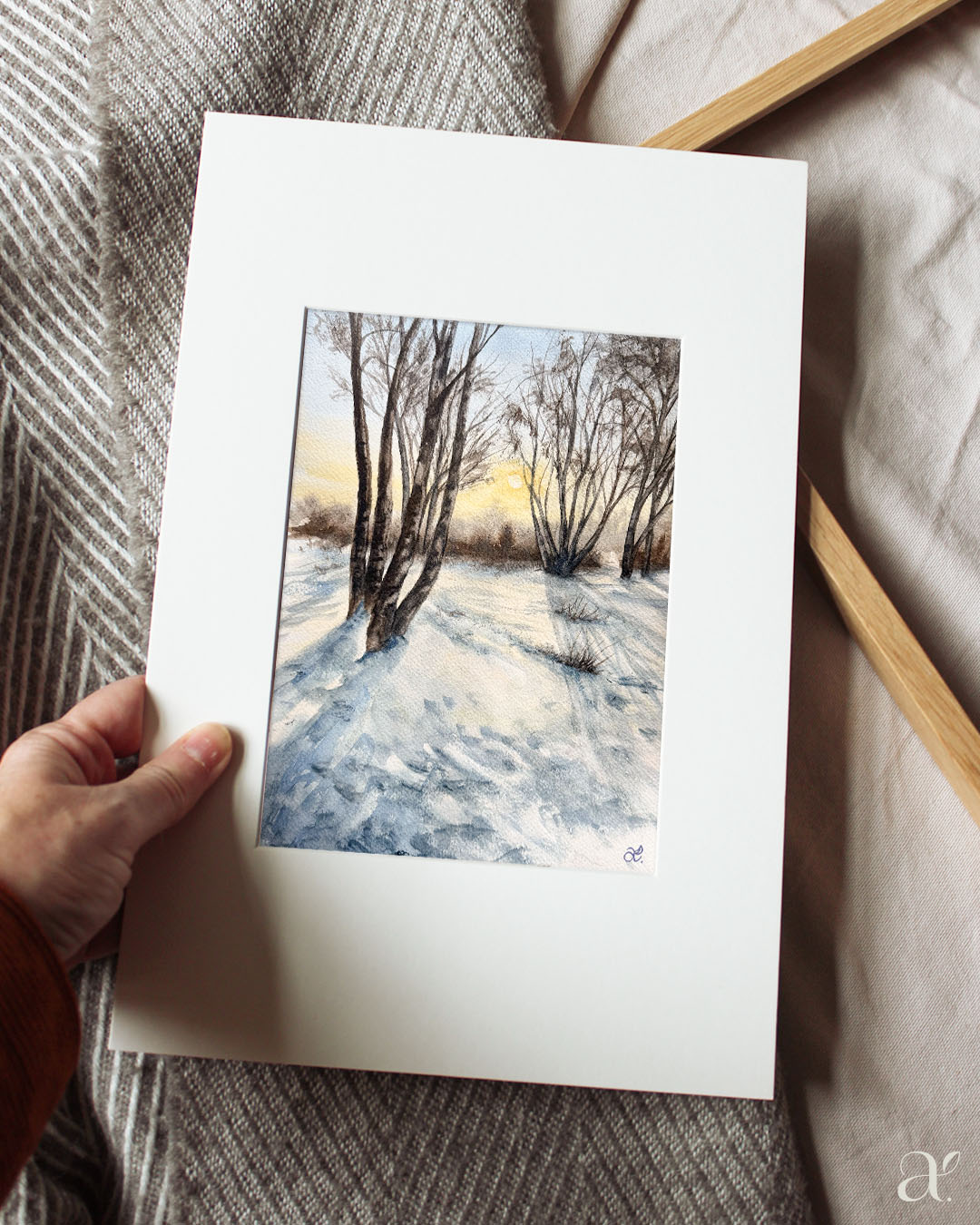 Winterschattenspiel