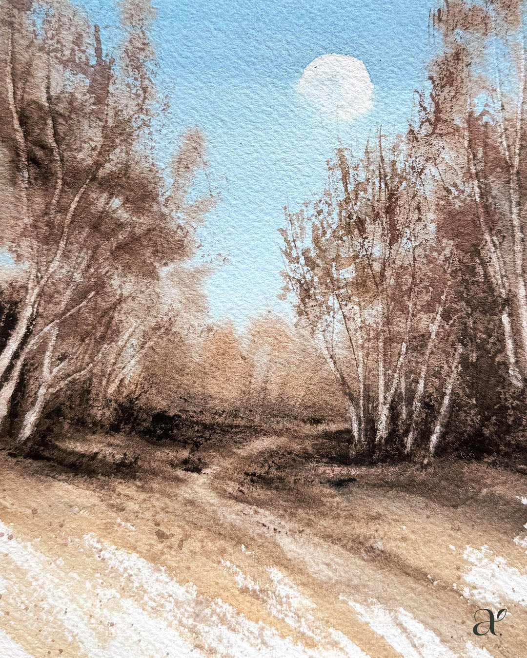 Mond im Blau – 2er Set (9_III/53)