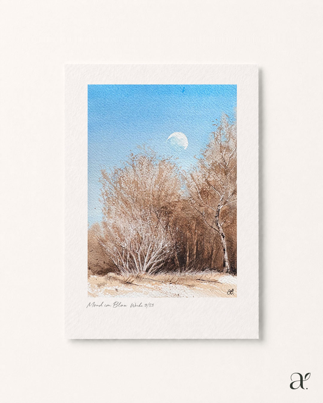 Mond im Blau – 2er Set (9/53)