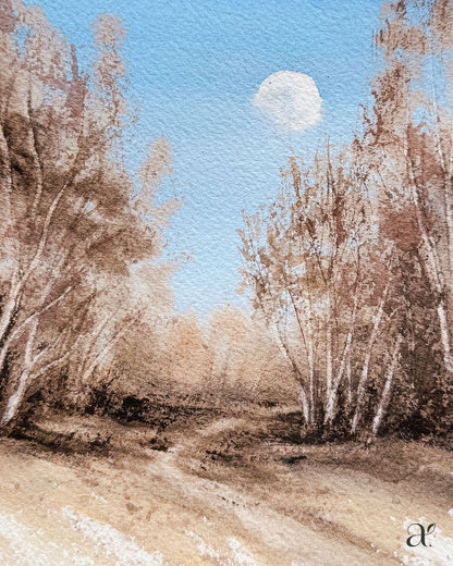 Mond im Blau – 2er Set (9/53)